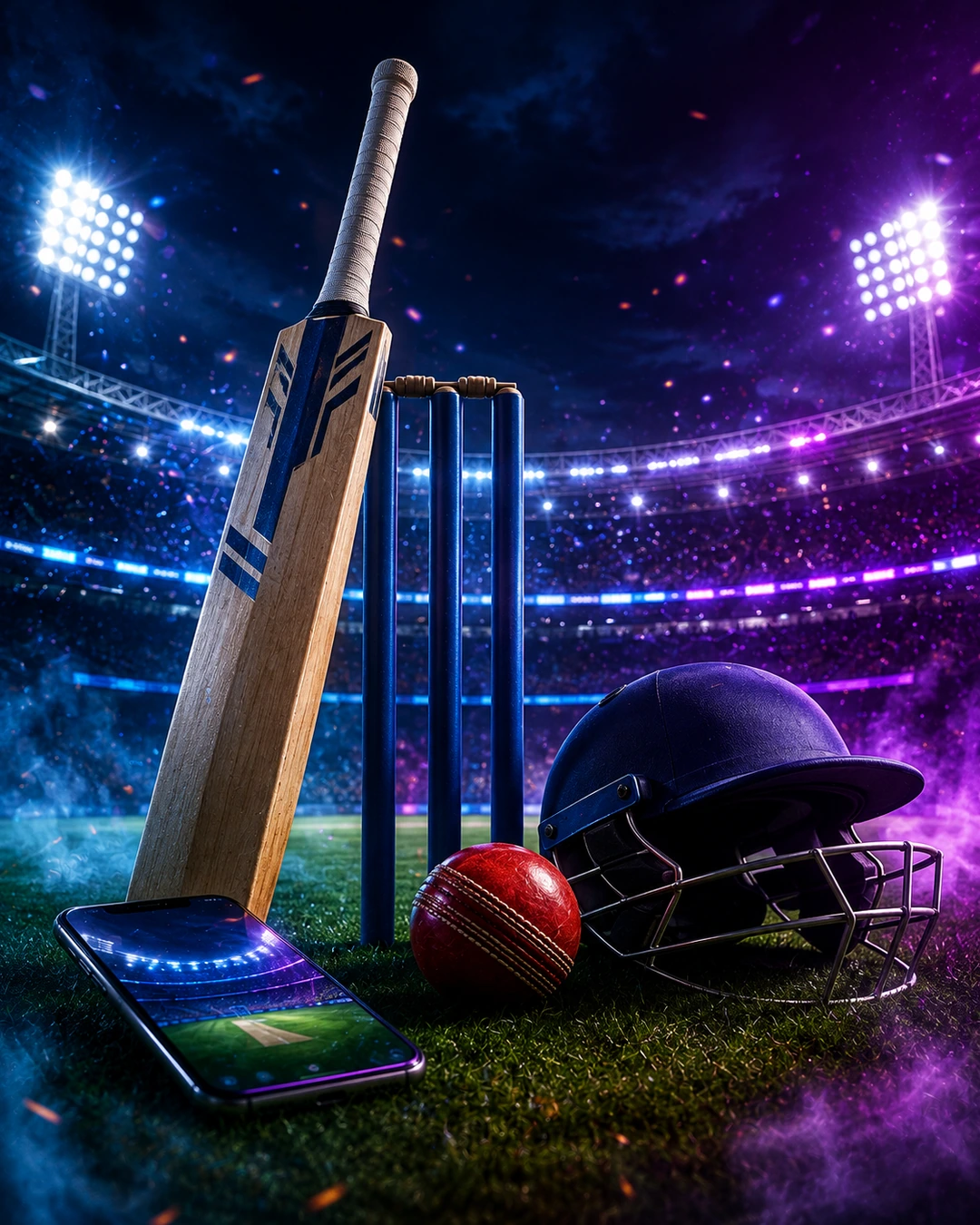 Live cricket match context